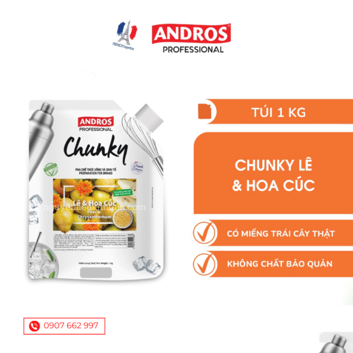chunky lê hoa cúc