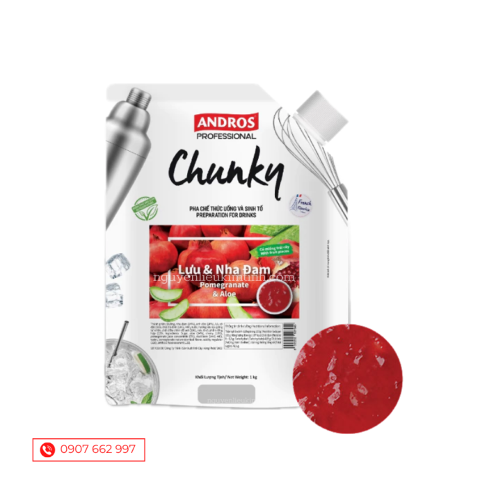 chunky lựu nha đam