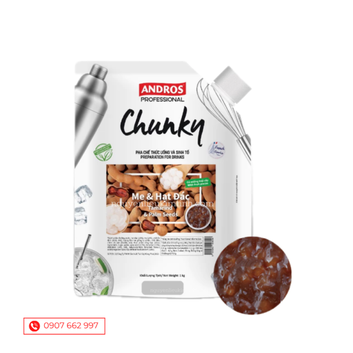 chunky me hạt đác