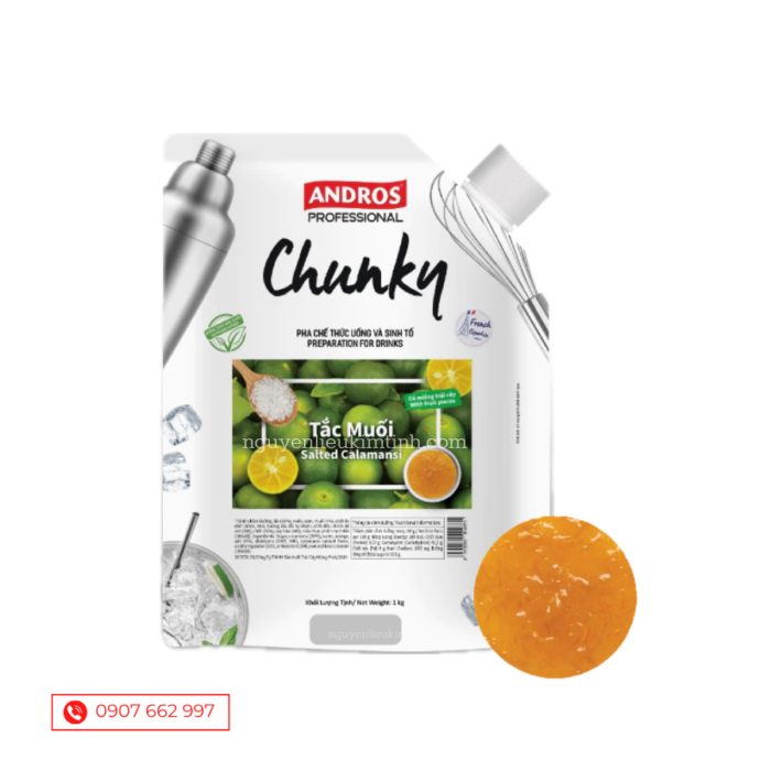 chunky tắc muối