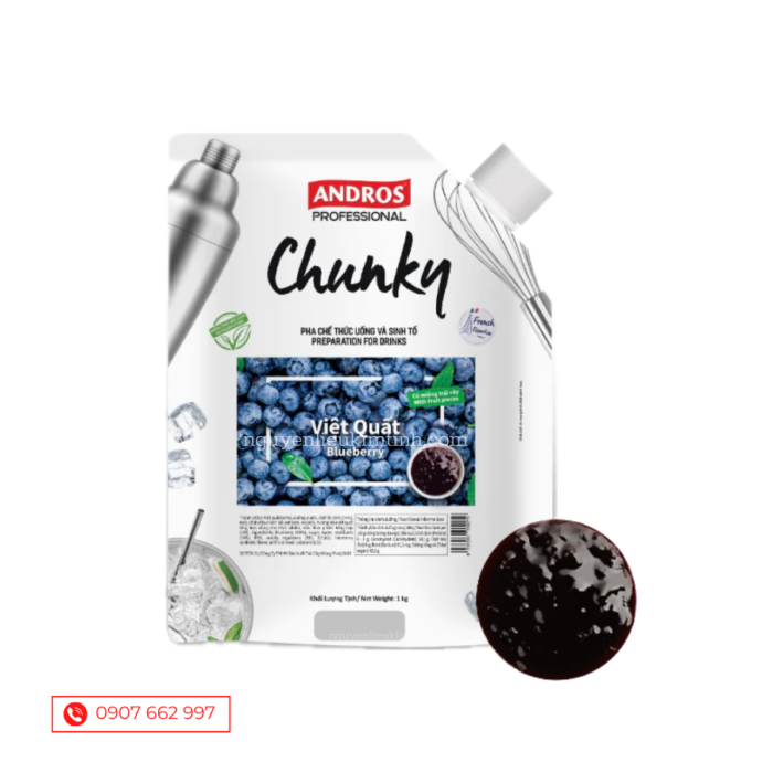 chunky việt quất