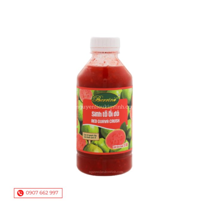 sinh tố berrino ổi đỏ