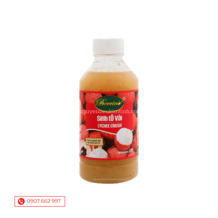 sinh tố berrino vải