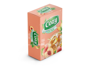 trà đào hoà tan cozy