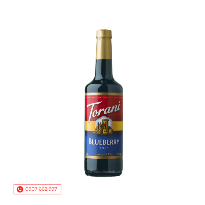 torani blueberry