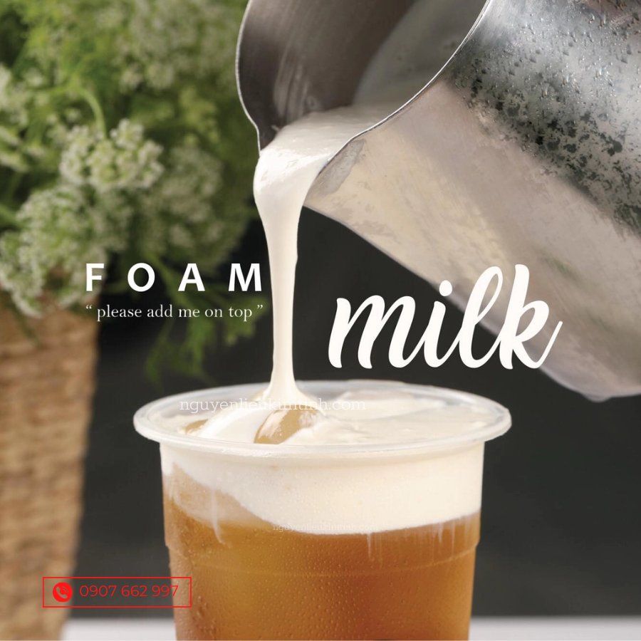 Bột Milk Foam Eurodeli