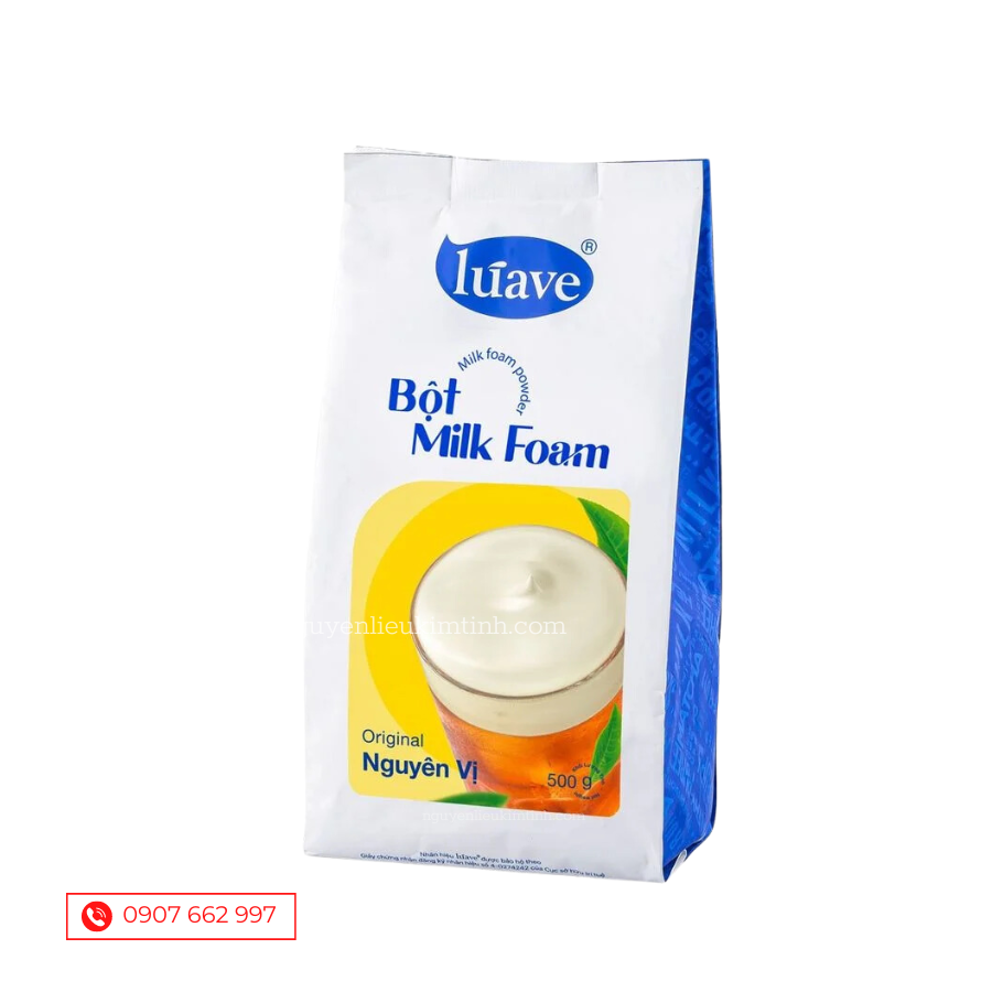 bột milk foam luave nguyên vị