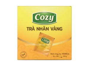 trà cozy nhãn vàng