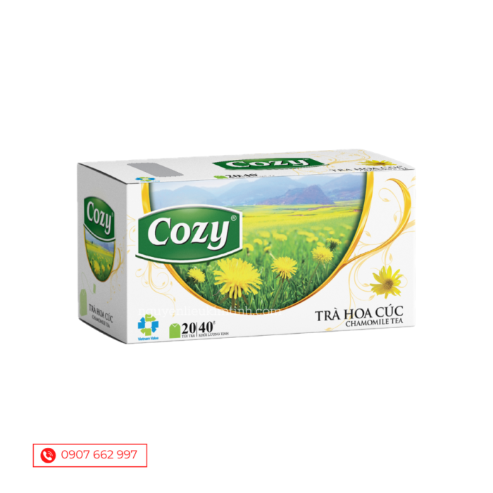 trà hoa cúc cozy