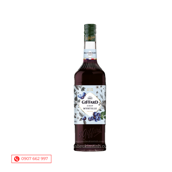 siro giffard việt quất (giffard blueberry syrup)