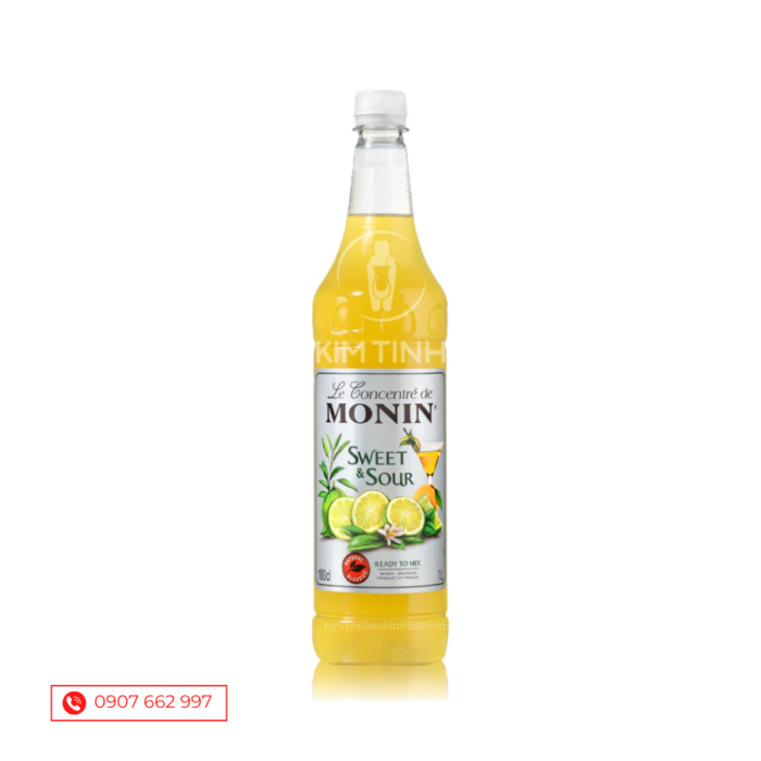 siro monin chanh muối sweet and sour syrup