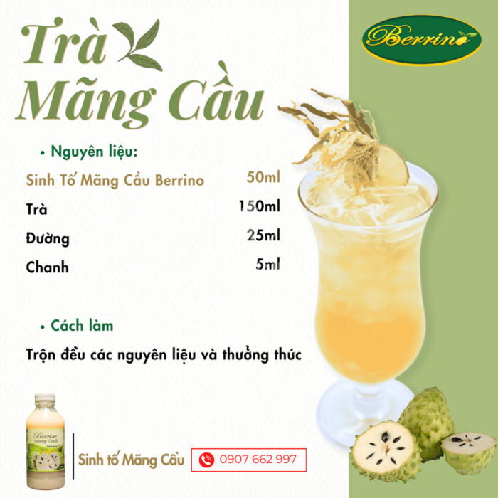 sinh tố berrino mãng cầu 1