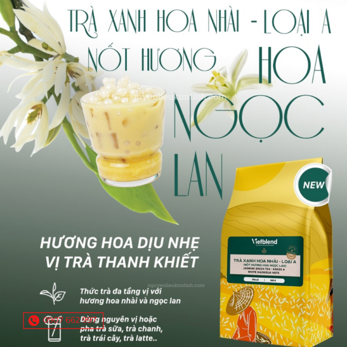 Trà Xanh Hoa Nhài Vietblend