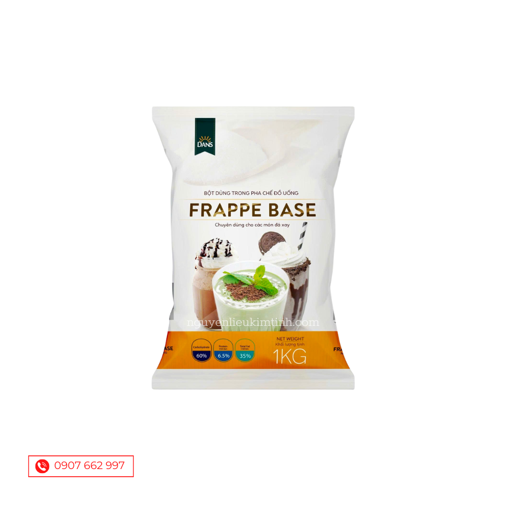 Bột Frappe Base DANS - Bột Mix - Bột Đá Xay