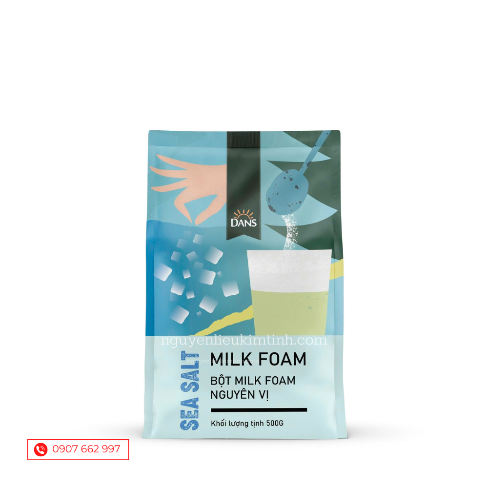 Bột milkfoam nguyên vị Dans