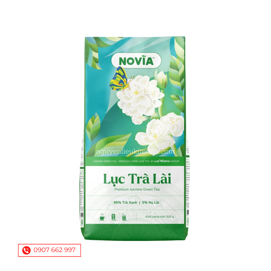 Novia Lục Trà Lài 500Gr