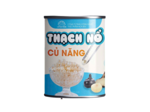 thạch nổ củ năng lotus food